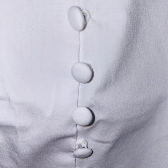 Elie by Elie Tahari White Blouse Size M NWT - Picture 4 of 4